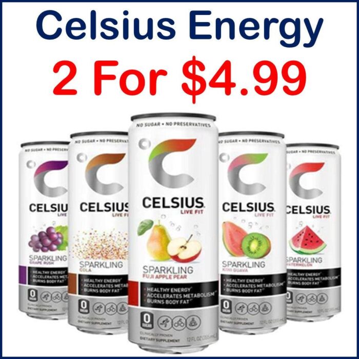 Celsius Energy Drink 12oz. SPECIAL