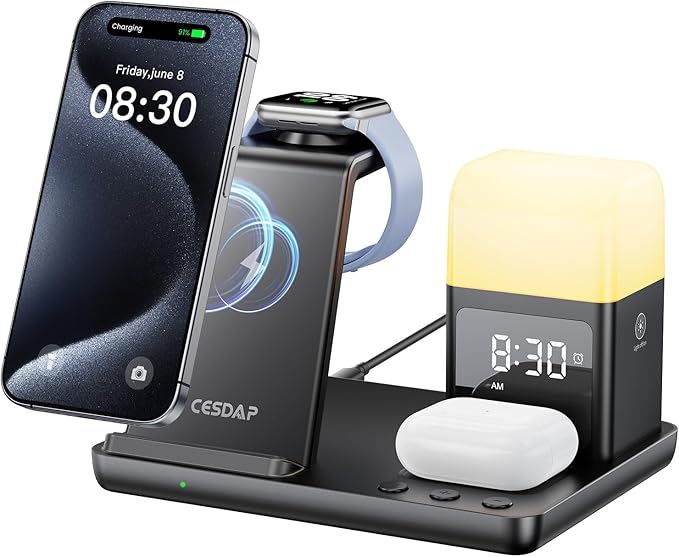 CESDAP 6 IN 1 Wireless Charger