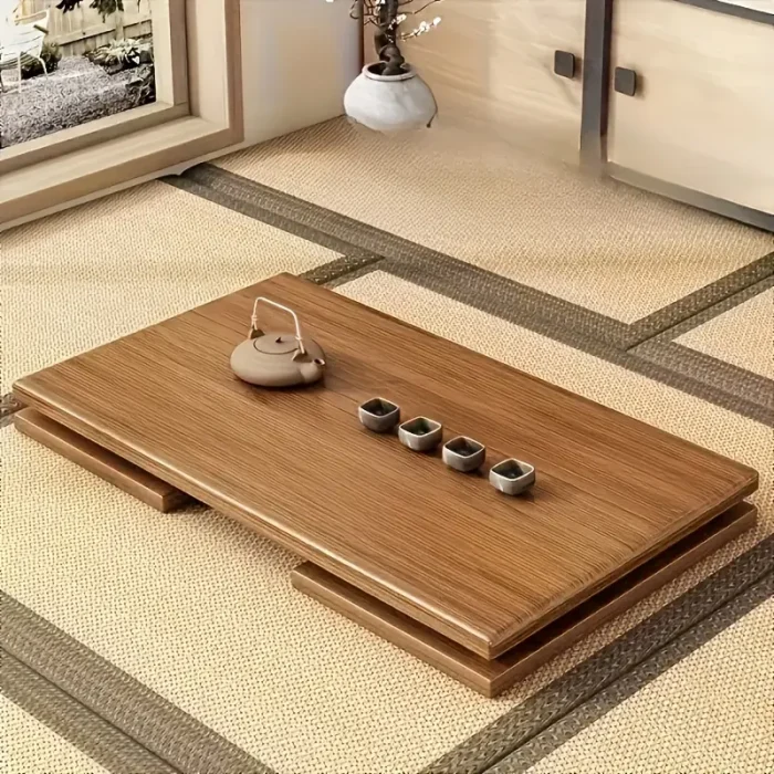 Versatile Bamboo Folding Table - Japanese Style